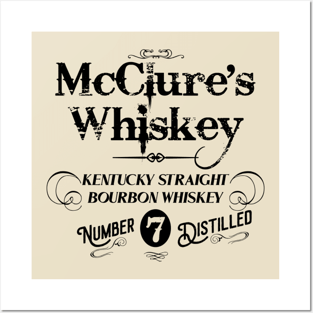 McClure's Whiskey from Crazy Heart Wall Art by MonkeyKing